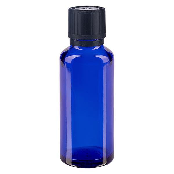 Contagocce blu da 30 ml. OV KiSi Bli nero/1mm ApoGlas Contagocce blu da 30 ml. OV KiSi Bli nero/1mm ApoGlas