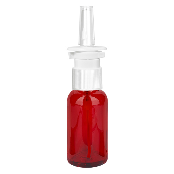 30ml Nasensprayflasche weiß/transparent Standard RedLine UT18/30