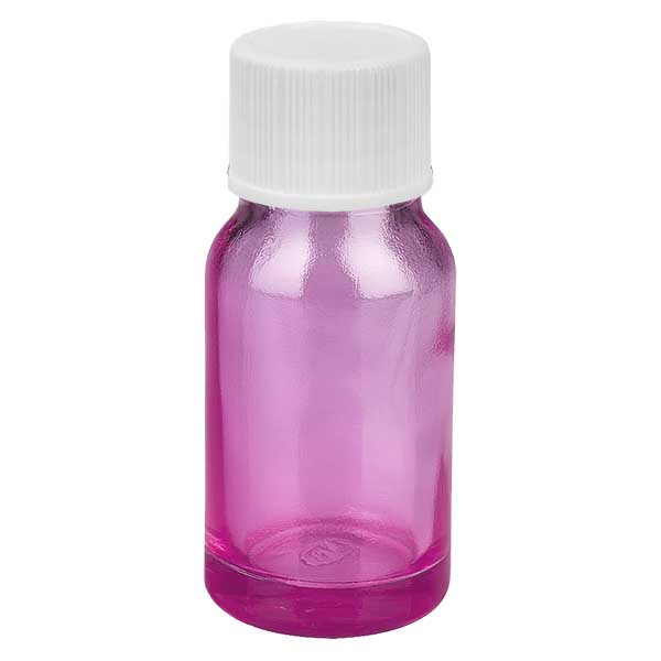 10ml Flasche 11mm Schraubverschluss weiss Standard PurpleLine UT18/10