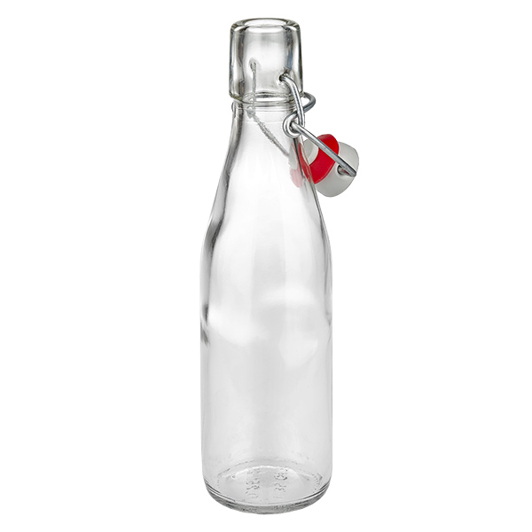 250ml Glasflasche und Bügelverschluss PVC UNiTWIST