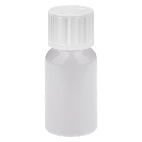 10ml Tropfflasche 1.2mm weiß Standardverschluss Kindersicherung WhiteLine UT18/10