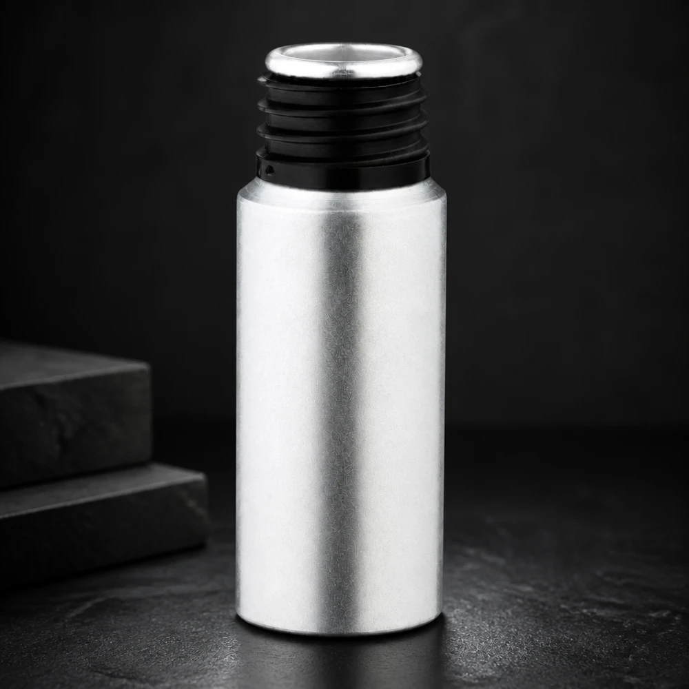 20ml gebeizte Aluflasche Professionelle 20ml gebeizte Aluflasche mit versiegeltem Verschlusssystem