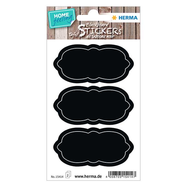 Tafeletiketten "Wolke" (6 Aufkleber)