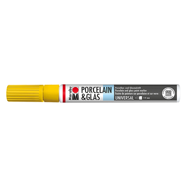 Penna colorante giallo sole 1-2 mm per vetro/porcellana (220) Penna colorante giallo sole 1-2 mm per vetro/porcellana (220)