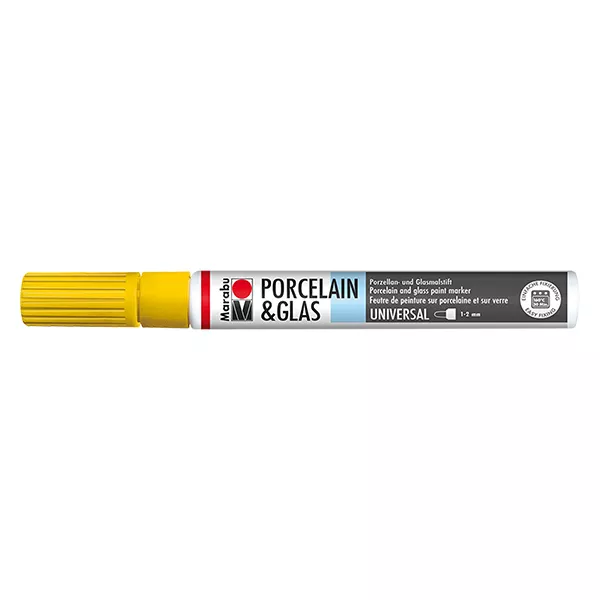 Crayon Jaune soleil 1-2mm pour verre/porcelaine (220) Crayon Jaune soleil 1-2mm pour verre/porcelaine (220)