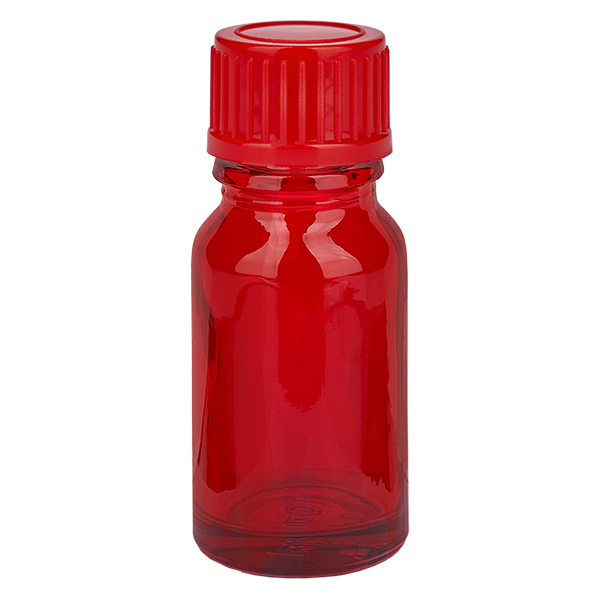 Bottiglia da 10ml 11mm SV rosso STD RedLine UT18/10 Bottiglia da 10ml 11mm SV rosso STD RedLine UT18/10