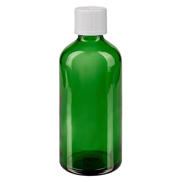 Contagocce verde da 100ml. STD KiSi bianco/1,2mm ApoGlas Contagocce verde da 100ml. STD KiSi bianco/1,2mm ApoGlas