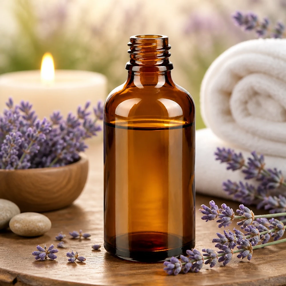 Tropfflasche 50 ml DIN 18 aus Braunglas Vintage-Style braune Glasflasche 50ml ApoGlas perfekt für DIY-Kosmetik und Aromatherapie