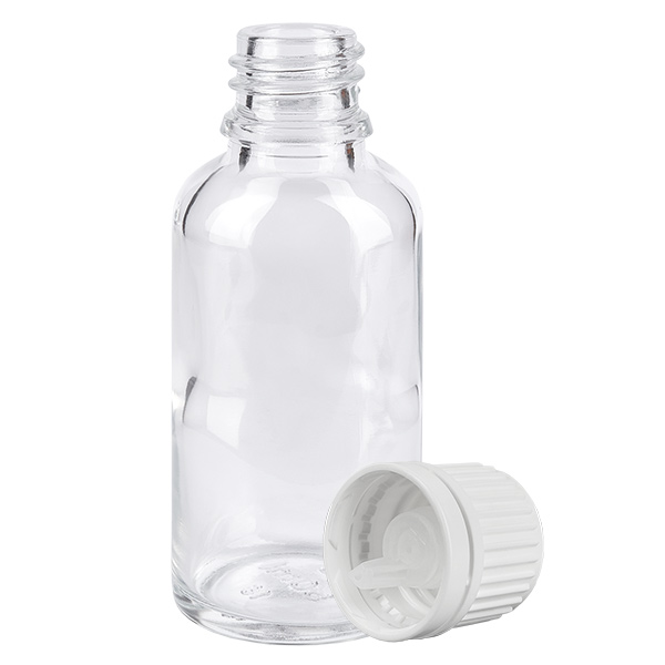 Flacone contagocce da 30 ml 0,7 mm bianco OV ClearLine UT18/30 Flacone contagocce da 30 ml 0,7 mm bianco OV ClearLine UT18/30