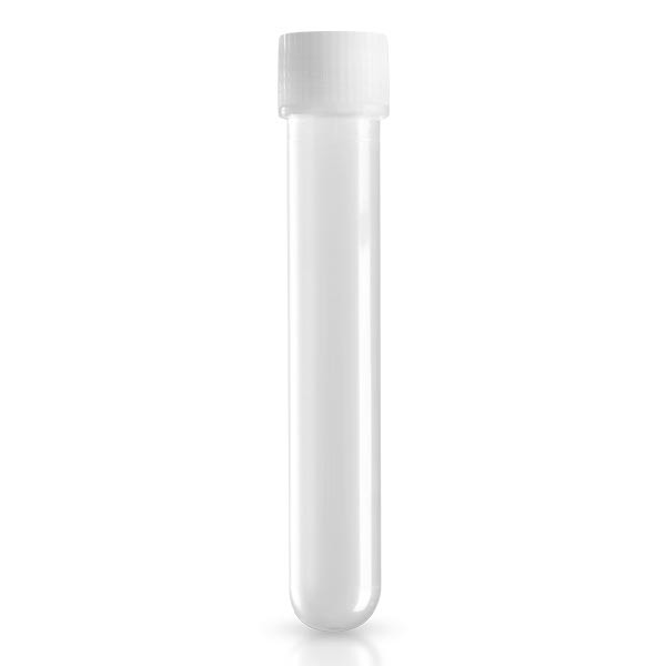 Provette per reagenti cristallino 13ml, 16x100mm con tappo PP natura Provette per reagenti cristallino 13ml, 16x100mm con tappo PP natura