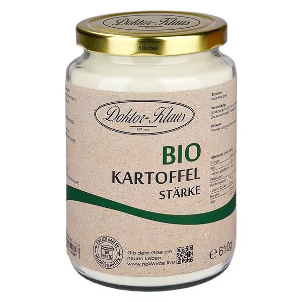 Kartoffelstärke Bio 610g Doktor-Klaus noWaste