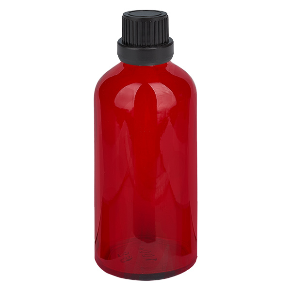 Bottiglia da 100ml 11mm SV nero OV RedLine UT18/100 Bottiglia da 100ml 11mm SV nero OV RedLine UT18/100