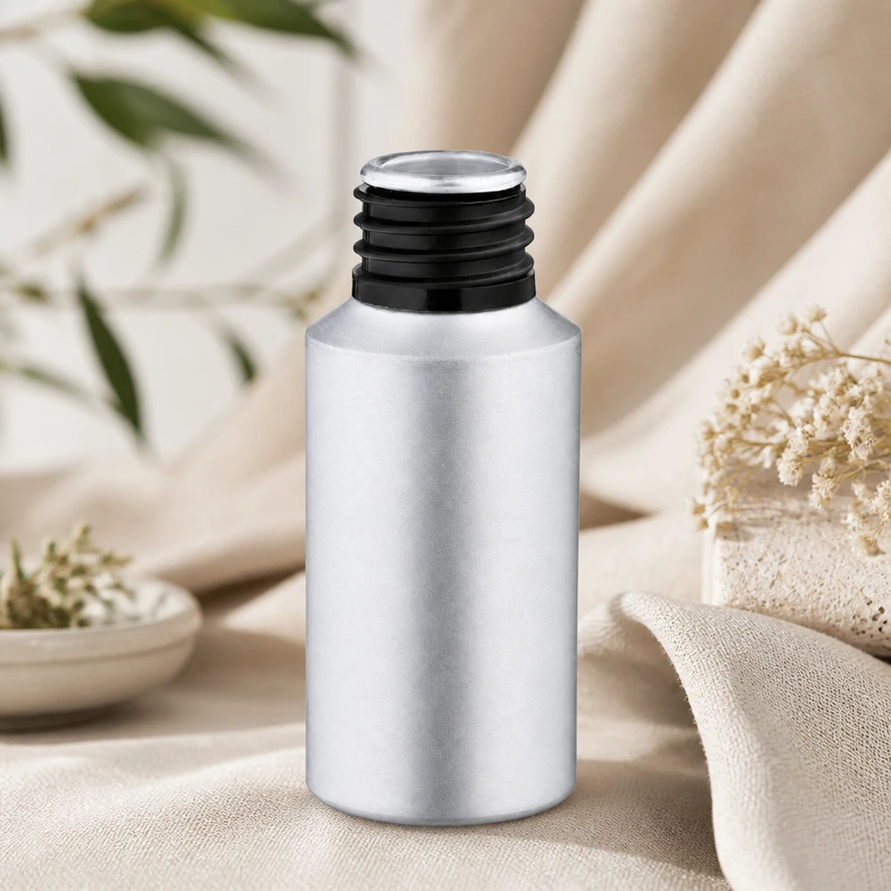 30ml gebeizte Aluflasche Lichtundurchlässige 30ml gebeizte Aluflasche schützt lichtempfindliche Inhaltsstoffe optimal