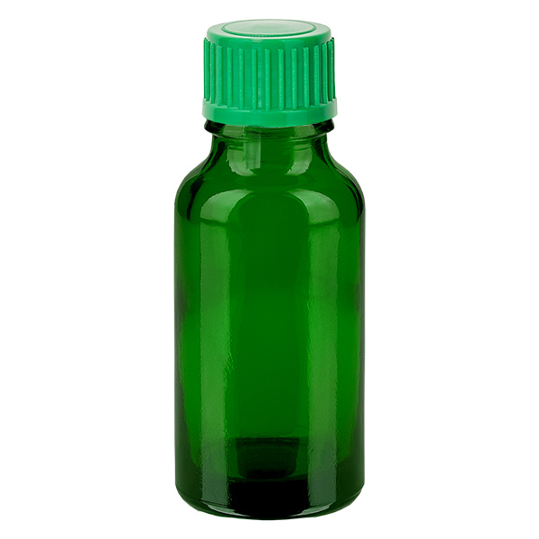 Flacone contagocce da 20 ml 0,8 mm verde STD GreenLine UT18/20 Flacone contagocce da 20 ml 0,8 mm verde STD GreenLine UT18/20
