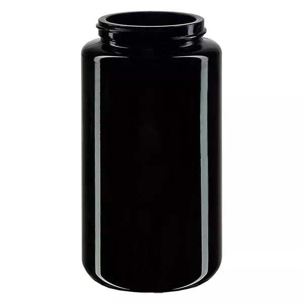 Pot violet 200 ml à large ouverture, filetage GCMI 400/48, sans couvercle