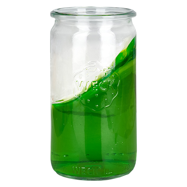 Set di 12 bicchieri Weck da 340 ml a cilindro Set di 12 bicchieri Weck da 340 ml a cilindro
