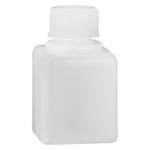 Bottiglia per prodotti chimici 20ml, collo stretto in PE-HD, colore naturale Bottiglia per prodotti chimici 20ml, collo stretto in PE-HD, colore naturale