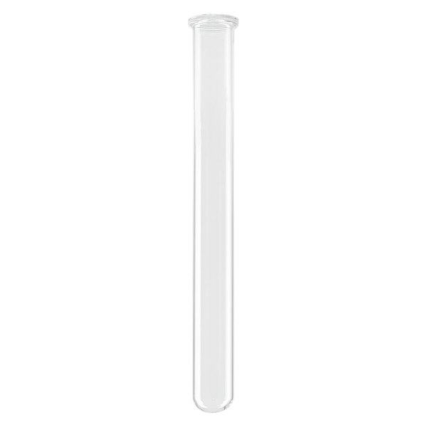 Provetta 100x12mm. Vetro borosilicato, bordo perlato Provetta 100x12mm. Vetro borosilicato, bordo perlato