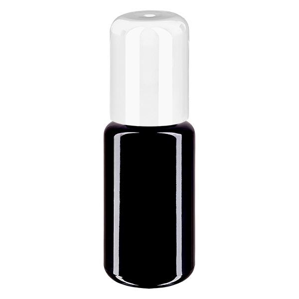 Flacone farmacia viol. 20ml tappo roll-on bianco Flacone farmacia viol. 20ml tappo roll-on bianco