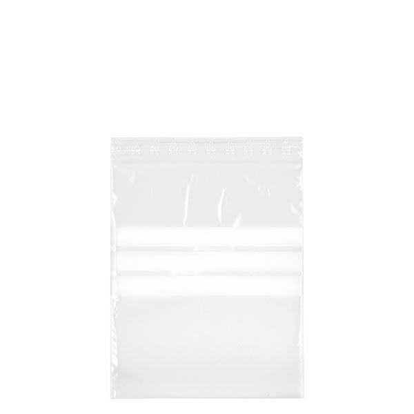 100 sacchetti PolyZip 180x250mm con campo di etichettatura, 50µm 100 sacchetti PolyZip 180x250mm con campo di etichettatura, 50µm