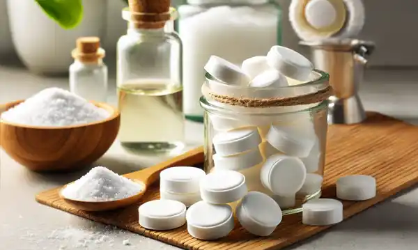 Nettoyant WC DIY en pastilles avec bicarbonate de soude