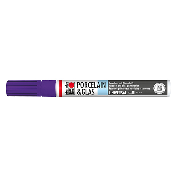 Penna da colorare viola 1-2 mm per vetro/porcellana (251) Penna da colorare viola 1-2 mm per vetro/porcellana (251)