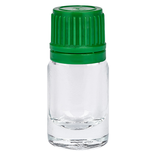 Bottiglia da 5ml 11mm SV verde OV ClearLine UT18/5 Bottiglia da 5ml 11mm SV verde OV ClearLine UT18/5