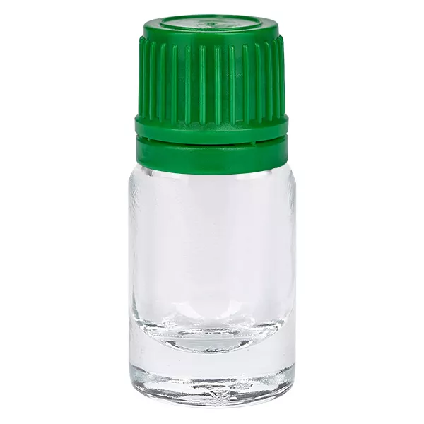 Flacon 5ml 11mm SV vert OV ClearLine UT18/5