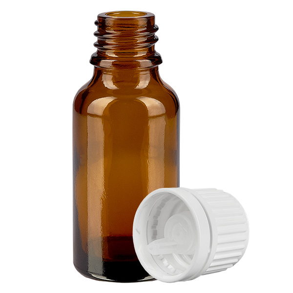 Flacone contagocce da 20 ml 0,7 mm bianco OV BrownLine UT18/20 Flacone contagocce da 20 ml 0,7 mm bianco OV BrownLine UT18/20