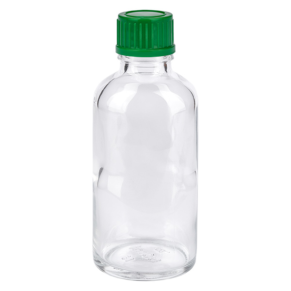 Bottiglia da 50ml 11mm SV verde STD ClearLine UT18/50 Bottiglia da 50ml 11mm SV verde STD ClearLine UT18/50