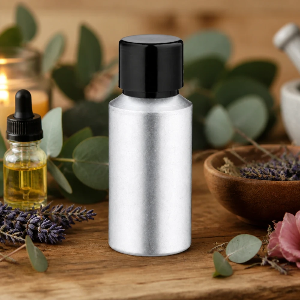 30ml gebeizte Aluflasche mit Schraubkappe Langlebige 30ml gebeizte Aluflasche mit korrosionsbeständiger Oberfläche und Schraubkappe