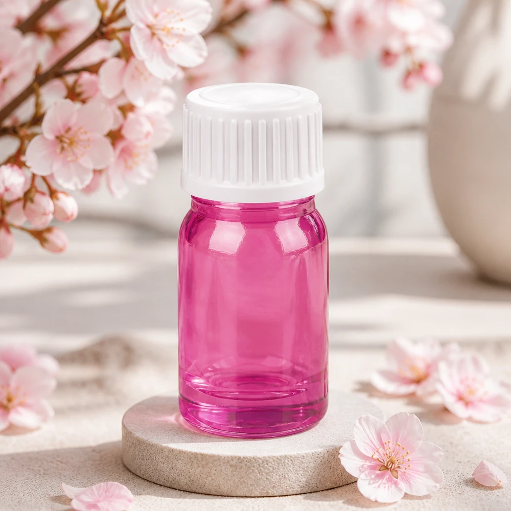 5ml Tropfflasche 0.9mm weiss Standard PurpleLine UT18/5 5ml Tropfflasche handliche Größe lila transparent mit kindersicherem Verschluss PurpleLine STD