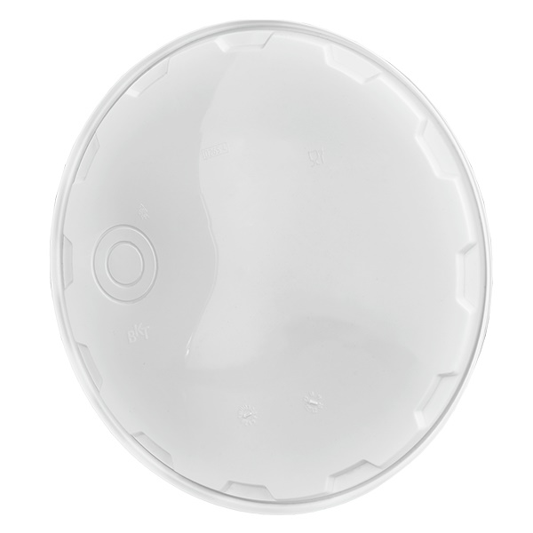 Deckel weiß, für 10.7L Kunststoffeimer Polypropylen