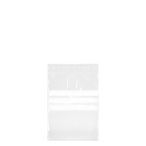 PolyZip mit Schreibfeld (100er Pack) 80x120mm/50µm PolyZip mit Schreibfeld (100er Pack) 80x120mm/50µm