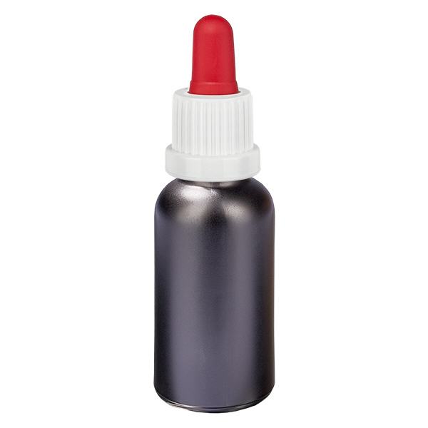 30ml Pipettenflasche weiß/rot Originalitätsverschluss BlackLine UT18/30