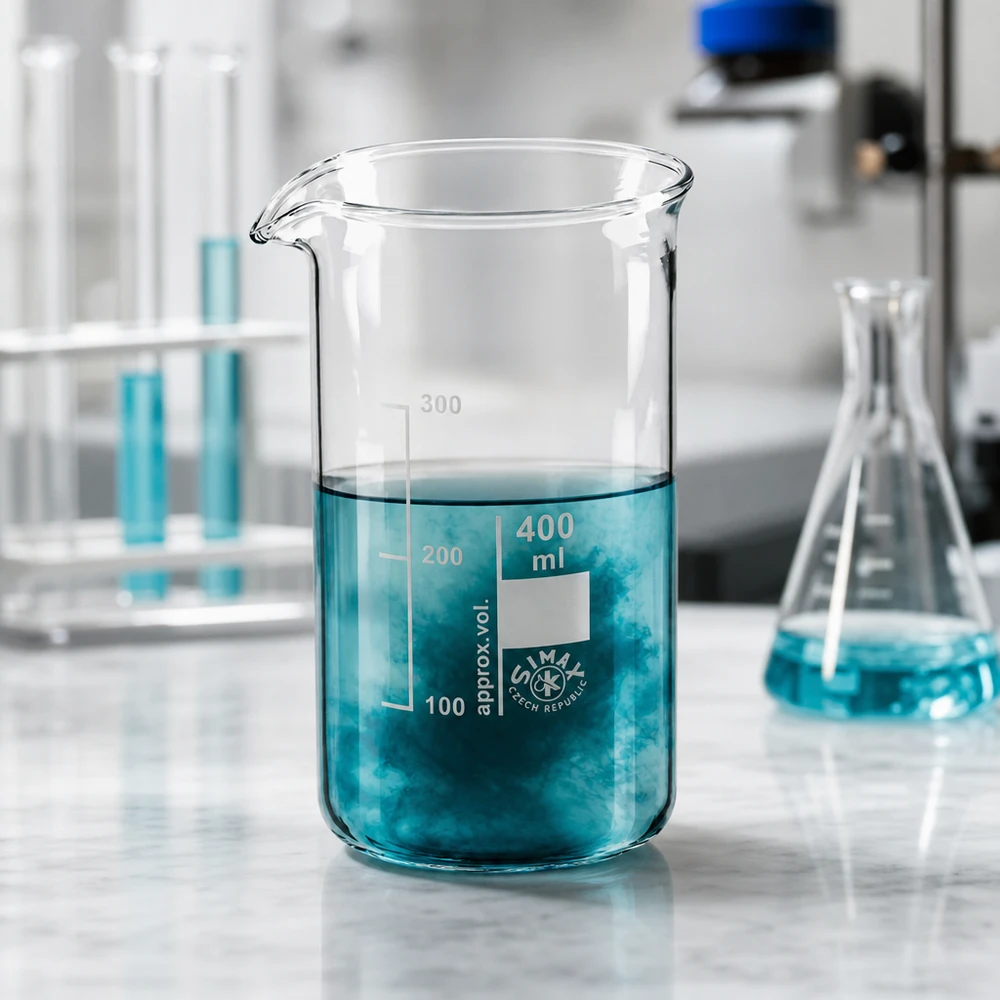Becher SIMAX da 400 ml, modello alto, in vetro borosilicato resistente al calore, per applicazioni di laboratorio professionali