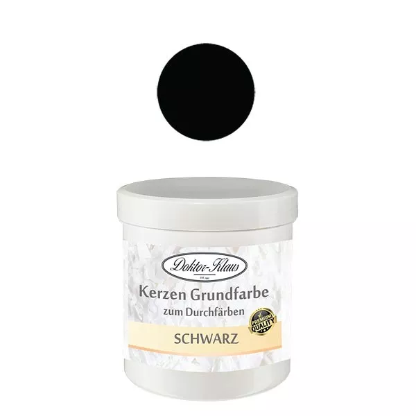 Doctor-Klaus peinture de base pour bougies noir, 7gr, en boîte