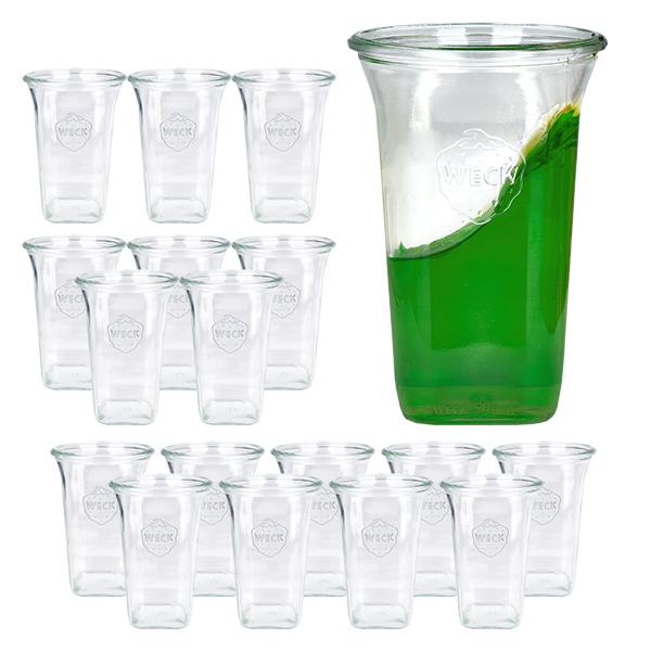 18er Set Weck Quentin 795 ml