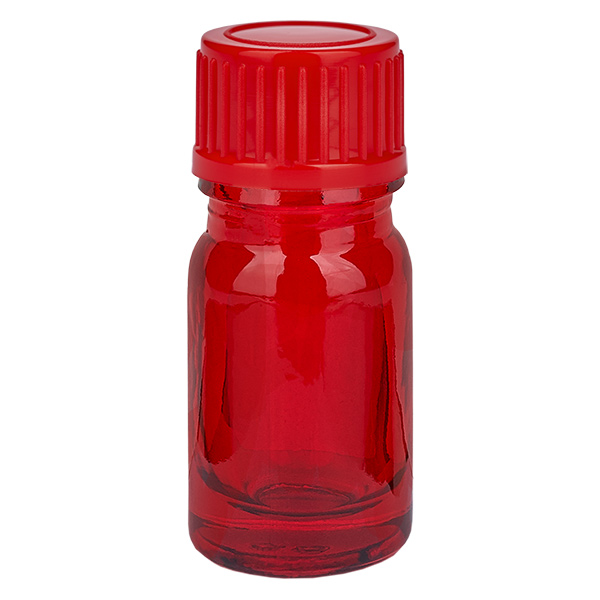 5ml Flasche 11mm Schraubverschluss rot Standard RedLine UT18/5