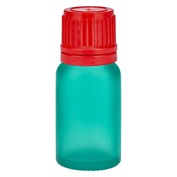 10ml Flasche 11mm Schraubverschluss rot Originalitätsverschluss GreenLine UT18/10