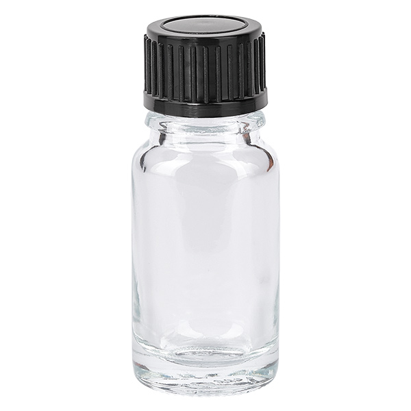 Bottiglia da 10 ml 11 mm SV nero STD ClearLine UT18/10 Bottiglia da 10 ml 11 mm SV nero STD ClearLine UT18/10