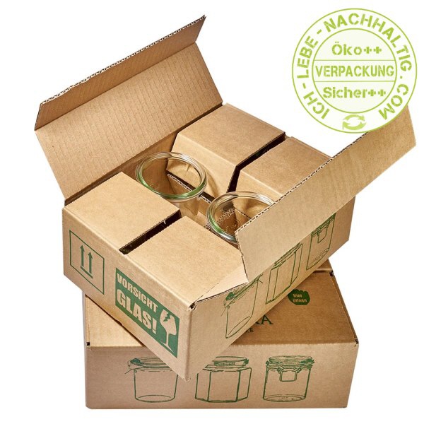 Barattolo da 165 ml per succhi di frutta WECK RR80 con tappo in sughero naturale Barattolo da 165 ml per succhi di frutta WECK RR80 con tappo in sughero naturale