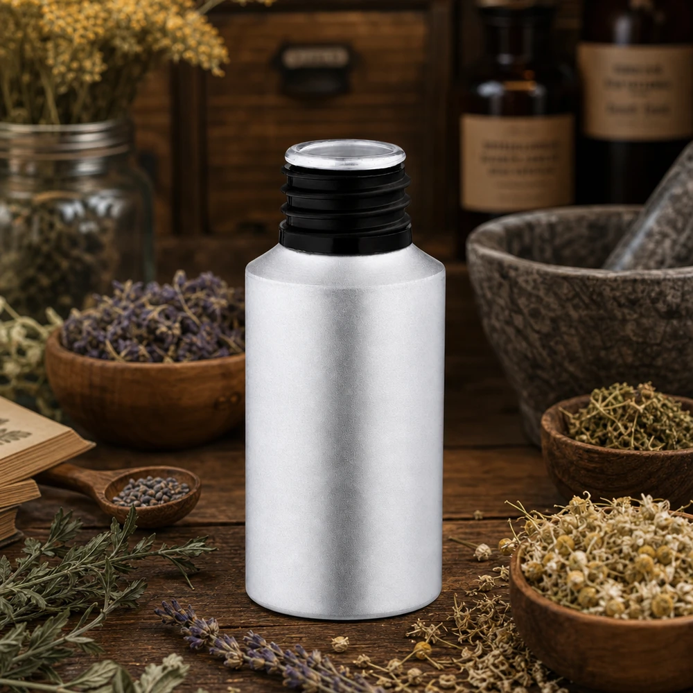 30ml gebeizte Aluflasche Premium 30ml Aluflasche mit gebeizter Oberfläche für pharmazeutische Präparate und Tinkturen