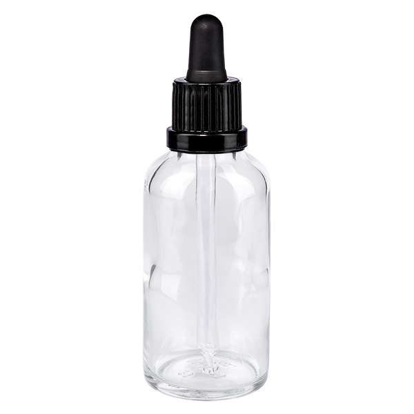 Bottiglia per pipette da 30 ml nera OV ClearLine UT18/30 Bottiglia per pipette da 30 ml nera OV ClearLine UT18/30