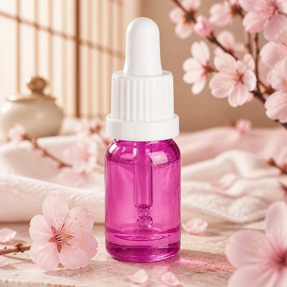 5ml Pipettenflasche weiss Originalität Schraubverschlusserschluss PurpleLine UT18/5 Handliche 5ml Dropper-Flasche UT18/5 aus hochwertigem Violettglas für Beauty-Produkte