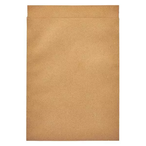 Flachbeutel braun (100er Pack) 150x200mm/50 g/m² Flachbeutel braun (100er Pack) 150x200mm/50 g/m²