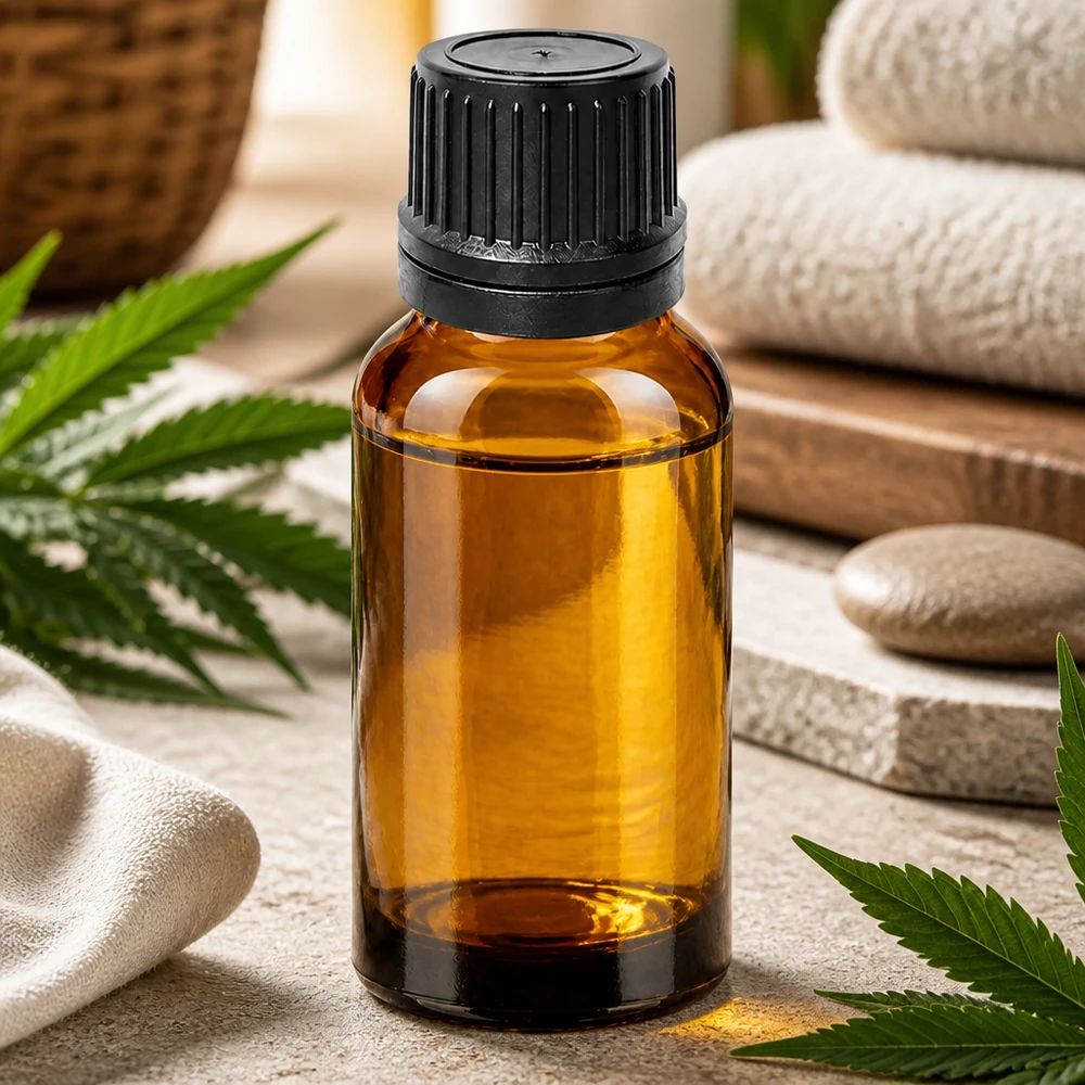 Flacone contagocce ricaricabile da 20 ml con sistema di chiusura a prova di perdite per un uso ripetuto
