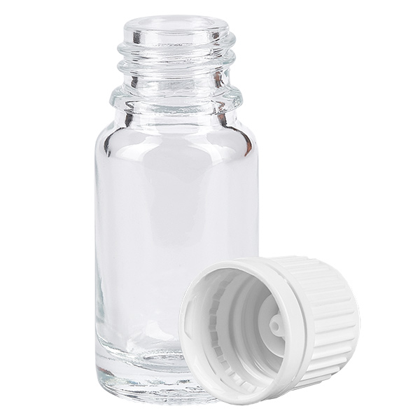 Flacone da 10ml 11mm SV bianco OV ClearLine UT18/10 Flacone da 10ml 11mm SV bianco OV ClearLine UT18/10