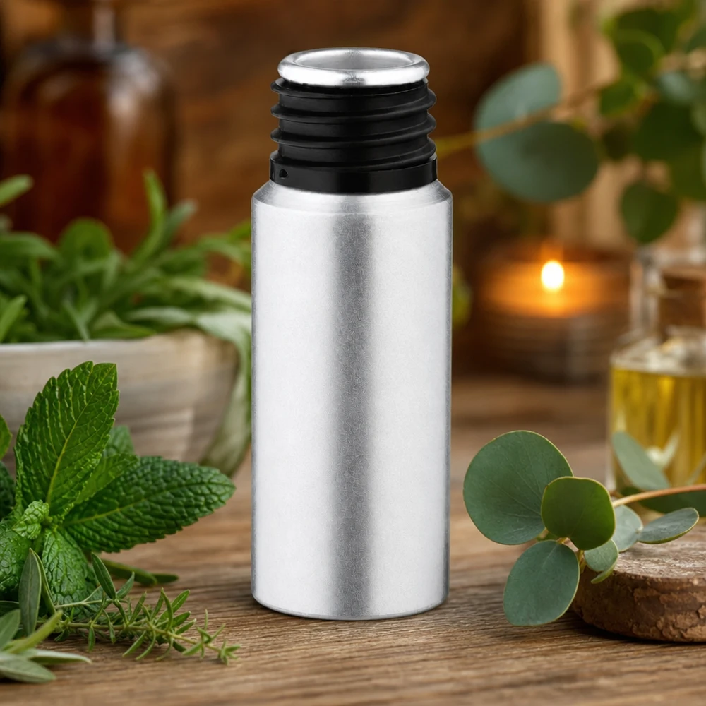 20ml gebeizte Aluflasche Robuste 20ml Aluflasche mit gebeizter Veredelung ideal für DIY Kosmetik und Mischungen
