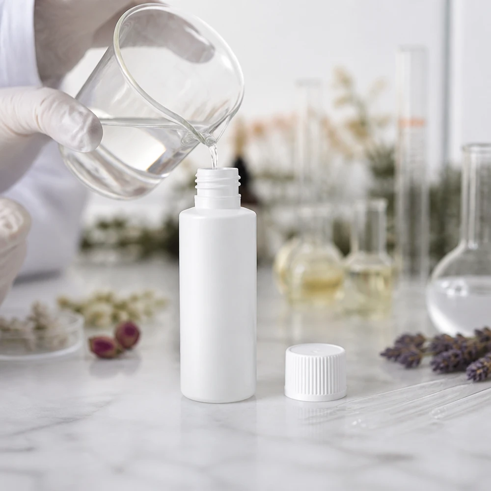 Flacon de pharmacie HDPE 30ml blanc avec bouchon vissable blanc Flacon de pharmacie en PEHD vide, 30 ml, blanc, avec bouchon dévissé, prêt à être rempli